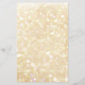 Moderne Gouden Glitter Salon Prijslijst Flyer (Achterkant)
