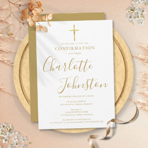 Moderne gouden handtekening bevestiging kaart