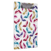 Moderne gouden hoge hakken Waterverf Klembord (Rechts)