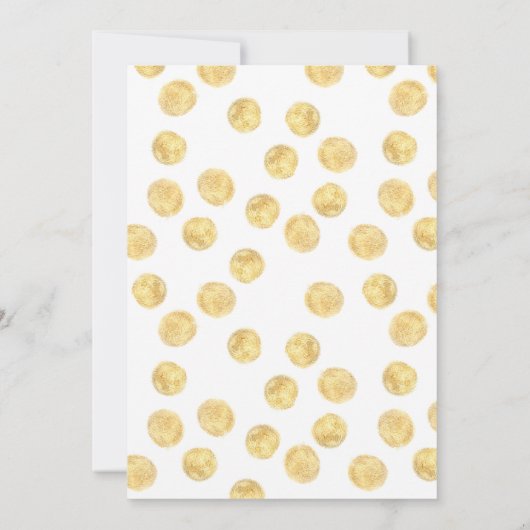 Moderne gouden kruis eerste Heilige Communie uitno Kaart (Achterkant)