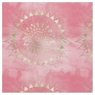 Moderne gouden mandala stof