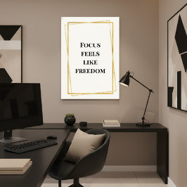 Moderne gouden minimalistische print wandkunst