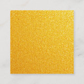 Moderne Gouden Minimalistische Quinceanera QR RSVP Informatiekaartje (Achterkant)