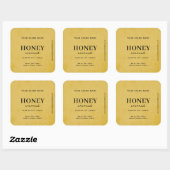 Moderne Gouden Rustieke Label (Vel)
