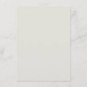 Moderne gouden script Boho trouwadvieskaart Informatiekaartje (Achterkant)