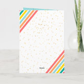 Moderne Gouden Sterren Blauwe Kerstballen Eén Foto Kaart (Achterkant)