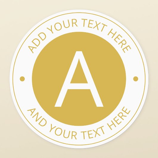 Moderne gouden/witte Logo stijlmonogrammen waterdi Labels