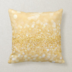 Moderne Gouden Zandige Glitter Kussen