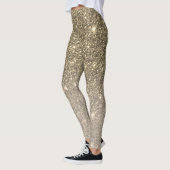 Moderne goudglitter Sparkles Gift Leggings (Links)