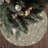 Moderne goudglitter Sparkles Kerstboom Rok