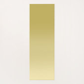 Moderne goudgradiënt Luxe typografie naam Yogamat (Achterkant)