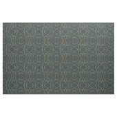 Moderne goudgroene borstellijn stof (Yard (91,4 cm))