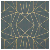 Moderne goudgroene borstellijn stof (Swatch)
