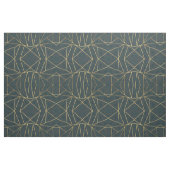 Moderne goudgroene borstellijn stof (Fat Quarter)