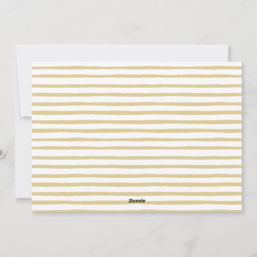 Moderne goudkalligrafie en sneeuwvlokken 1 Foto Feestdagenkaart (Achterkant)