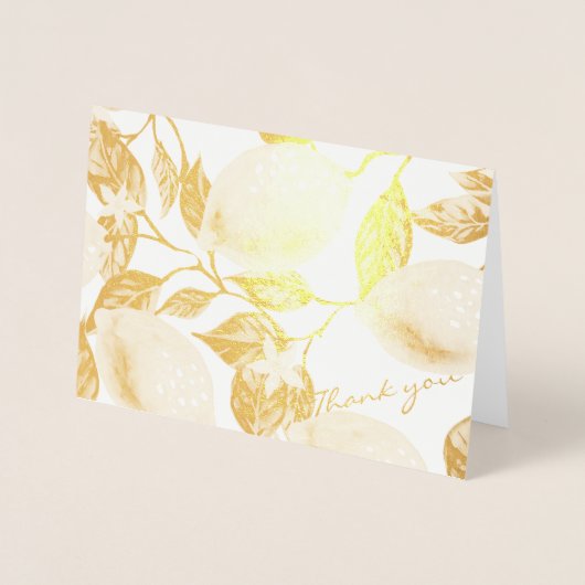 Moderne goudleeuw en lederen bruiloft Hartelijk da Folie Kaarten (Voorkant)