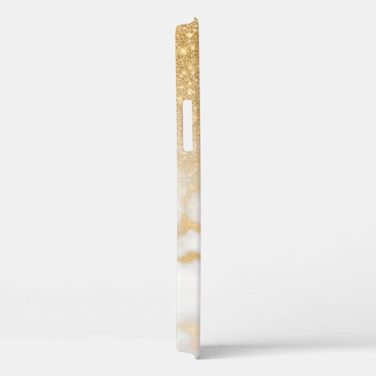 Moderne goudmarmer Case-Mate iPhone case (Achterkant / Rechts)
