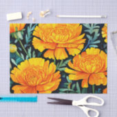 Moderne goudsbloem Waterverf Tissuepapier (Craft)
