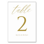 Moderne goudweddenschappen kaart (Achterkant)