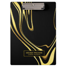 Moderne goudzeugen op zwart