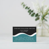 Moderne graafwerkzaamheden voor de bouw visitekaartje (Staand voorkant)