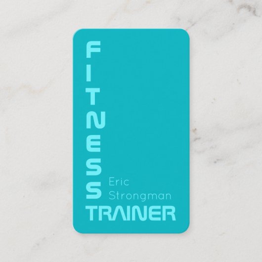 Moderne gradiënt duo toonblik visitekaartje (Voorkant)