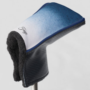 Moderne gradiënt waterverf nachtelijke hemel w Na Golfheadcover