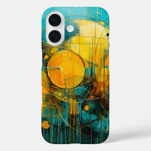 Moderne grafiek Case-Mate iPhone case (Achterkant)