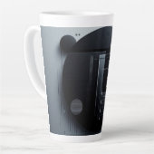 Moderne Grafiek Latte Mok (Linkerhoek)