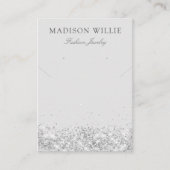 Moderne grafische aangepaste ketting die weergave visitekaartje (Voorkant)