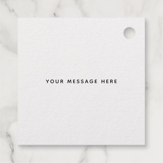 Moderne grafische Afstuderen Blush roze Afstudeerd Bedankjes Labels (Achterkant)