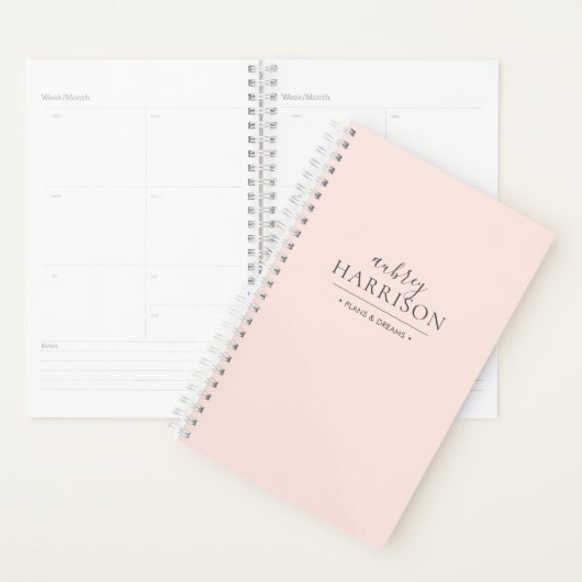 Moderne grafische eenvoudige planner (Display)