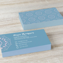 Moderne grafische eenvoudige professionele minimal visitekaartje