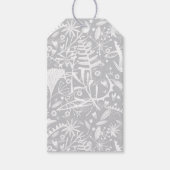 Moderne Grafische Floral botanisch Cadeaulabel (Voorkant)
