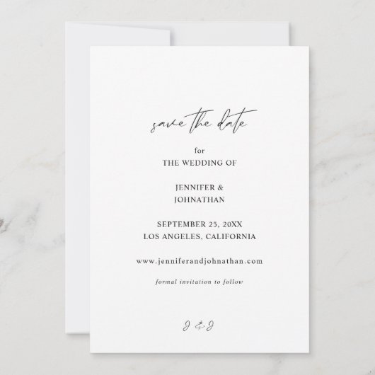 Moderne grafische foto Verti W Sla datum V2 op Kaart (Achterkant)