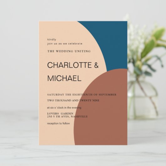 Moderne grafische kaart (Staand voorkant)