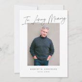 Moderne grafische minimalist voor het liefhebben v kaart (Voorkant)