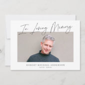 Moderne grafische minimalist voor het liefhebben v kaart (Voorkant)