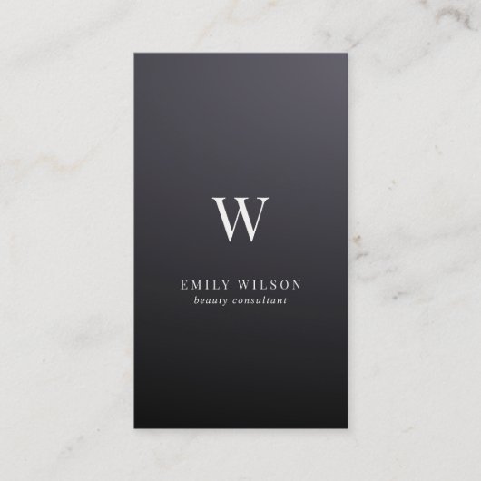 Moderne grafische minimalistische grafische vormge visitekaartje (Voorkant)