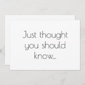 Moderne grafische minimalistische zwangerschapsuit aankondiging (Voorkant / Achterkant)