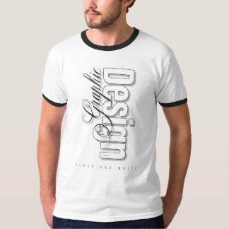 Moderne grafische print T-shirt voor mannen