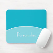 Moderne grafische professionele Aqua Turquoise met Muismat (Met muis)