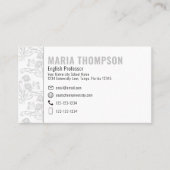 Moderne grafische professionele minimalistische Fl Visitekaartje (Voorkant)