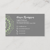 Moderne grafische professionele QR-code Sociale me Visitekaartje (Voorkant)