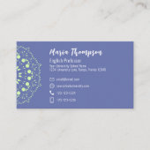 Moderne grafische professionele QR-code Sociale me Visitekaartje (Voorkant)