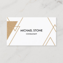 Moderne grafische stijl visitekaartje