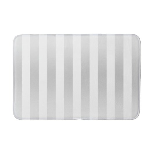 Moderne grafische stripes grijze verzadigings deco badmat (Voorkant)