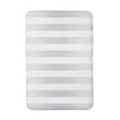 Moderne grafische stripes grijze verzadigings deco badmat (Voorkant Verticaal)