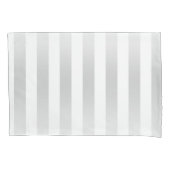 Moderne grafische stripes grijze verzadigings deco kussensloop (Voorkant)