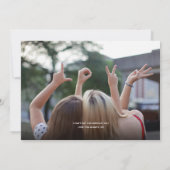 Moderne grafische vormgeving met briefvormig voors kaart (Achterkant)